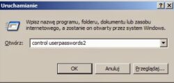 Uruchamianie systemu Windows XP bez podawania hasła – rok 2014