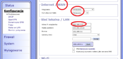 Konfiguracja prostego AP (Acces Pointa) w sieci LAN