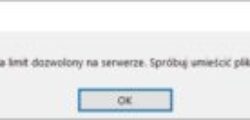 MS Outlook – rozmiar załączonego pliku przekracza limit